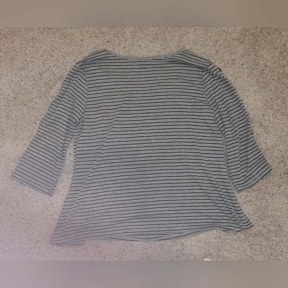 Como Blu Grey Top size med - Picture 2 of 4